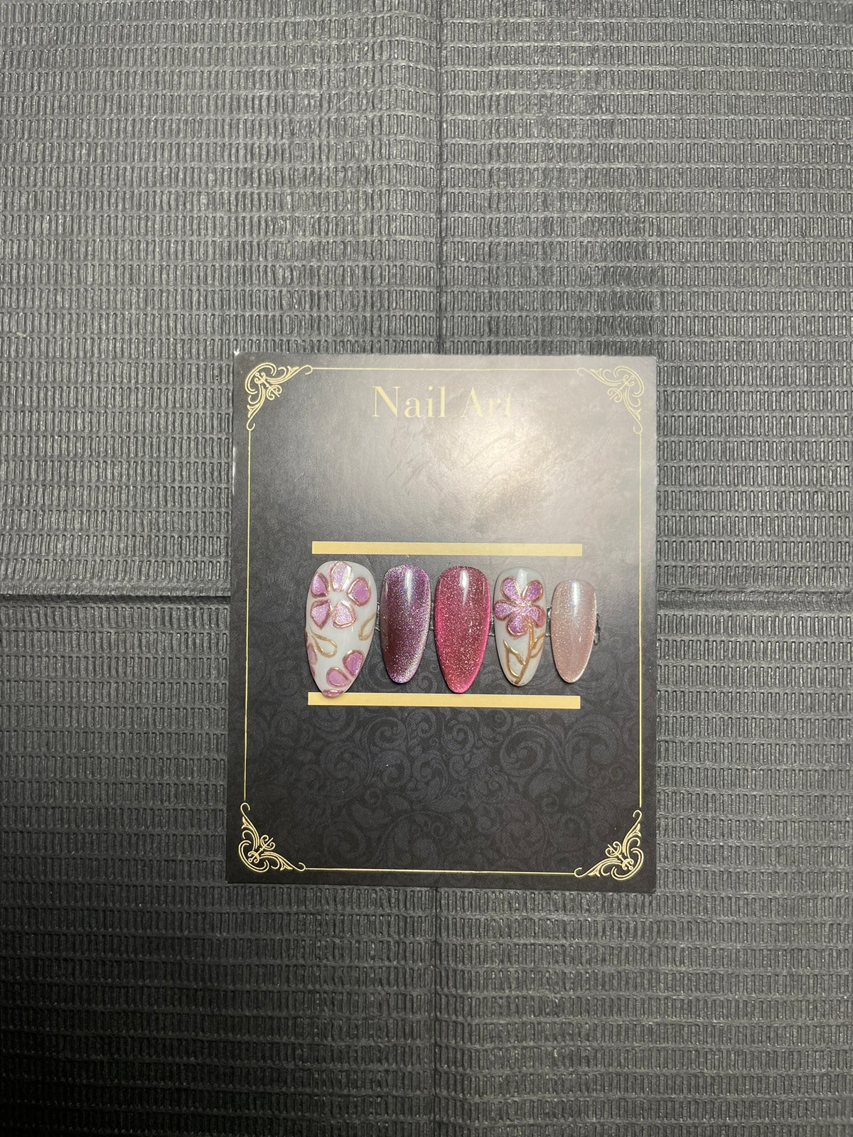 False nails Rosalie pétales de roses délicatesse florale féminité épanouie C'Sha Nails