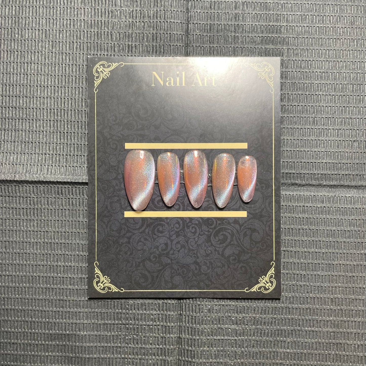  Faux ongles Aurora dégradés irisés teintes polaires aurores boréales C'Sha Nails